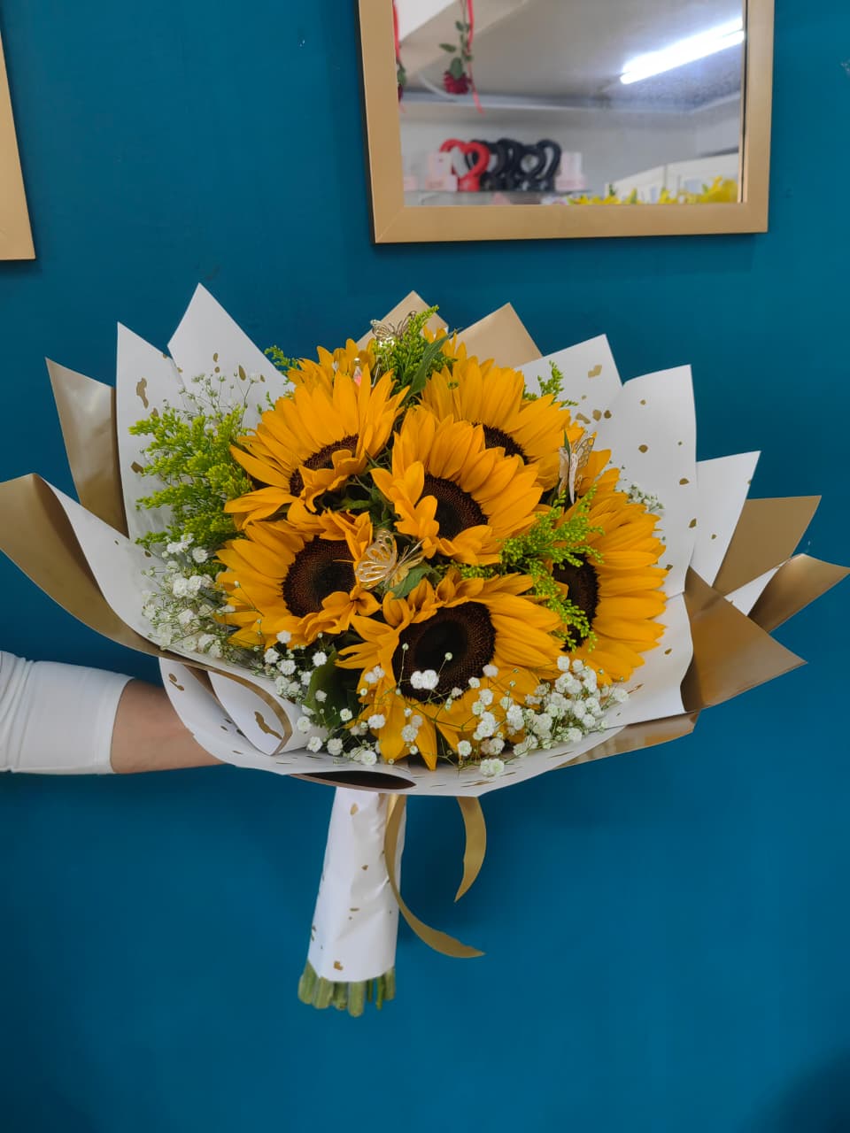 10 Girasoles